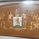 Large painted bench chest 149X58