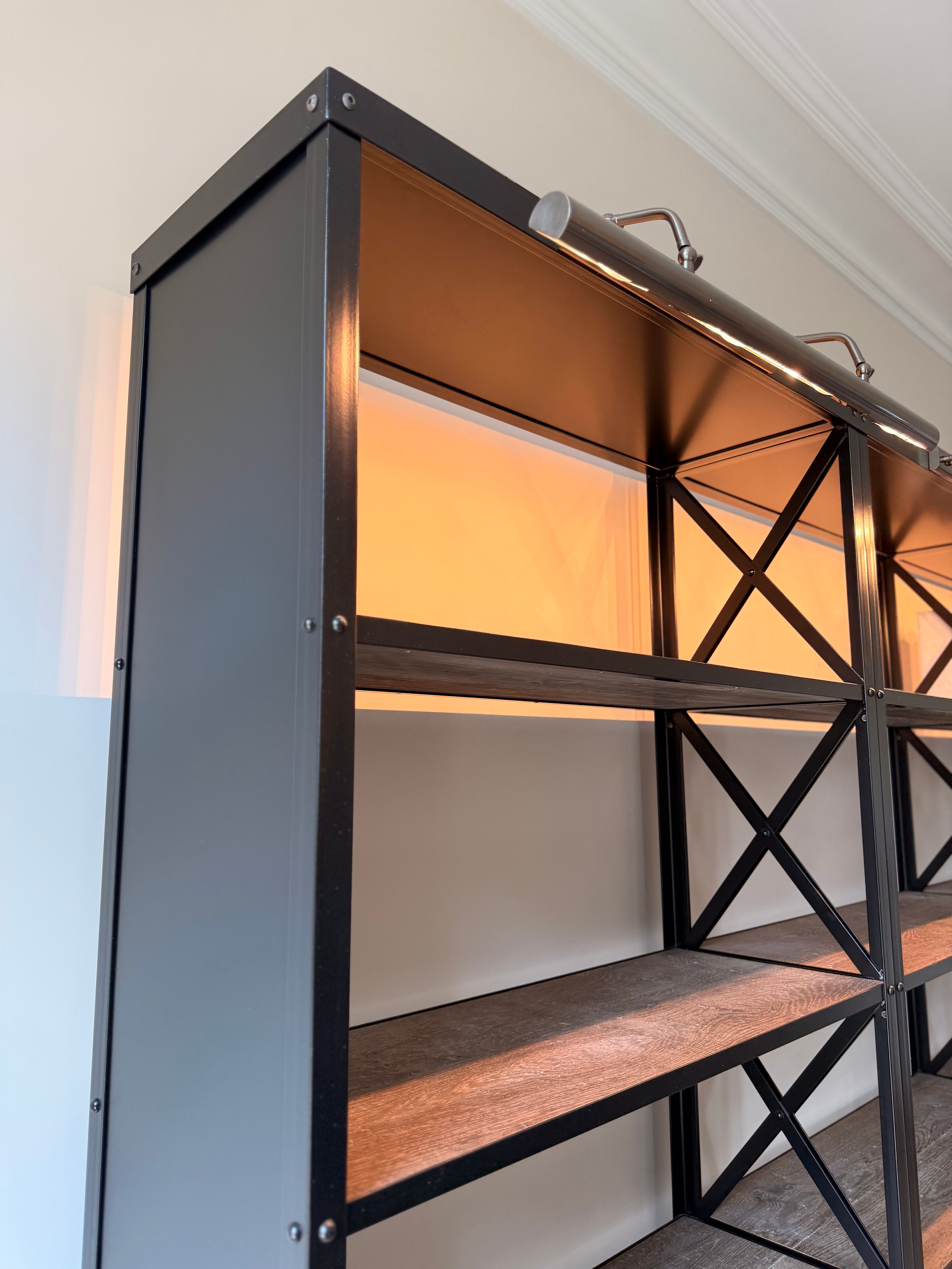 Industrial style library