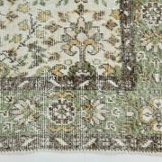 6x10 Brown & Beige Floral Pattern Vintage Rug, 196x325Cm