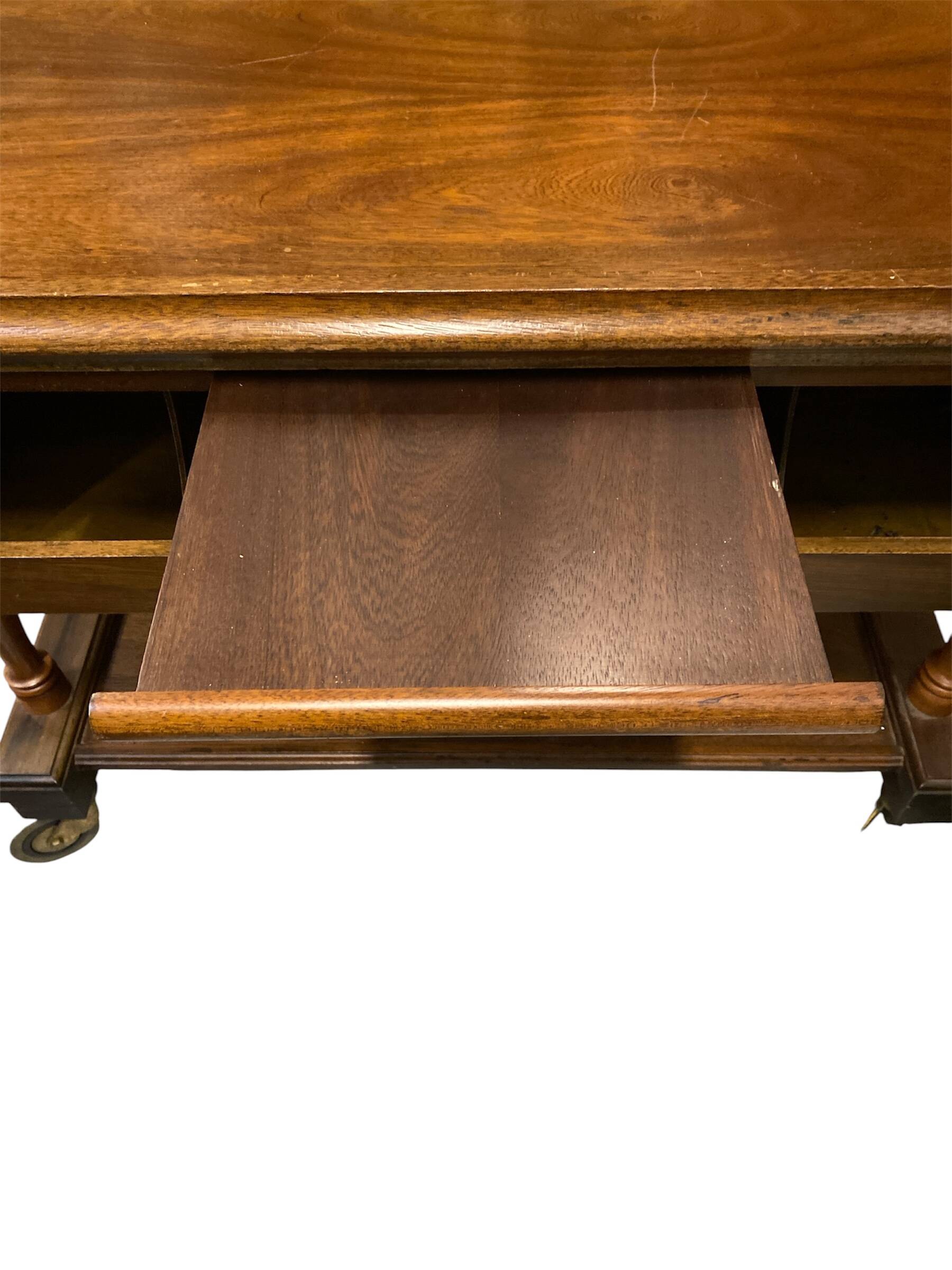 Luxury Service Trolley NÉODYS Lyon – Solid Wood & Brass