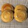 4 assiettes à dessert vintage a décor automnal