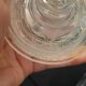 Bocal en Verre d Italie transparent avec bouchon hermétique fidenza