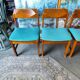 Four vintage Italian chairs from the 1980s