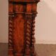 Italian Renaissance oratory in walnut and burl walnut - 17th century