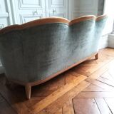 Vintage Art Deco style sofa design Rosello in Paris