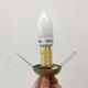 Vintage molded glass pendant lamp