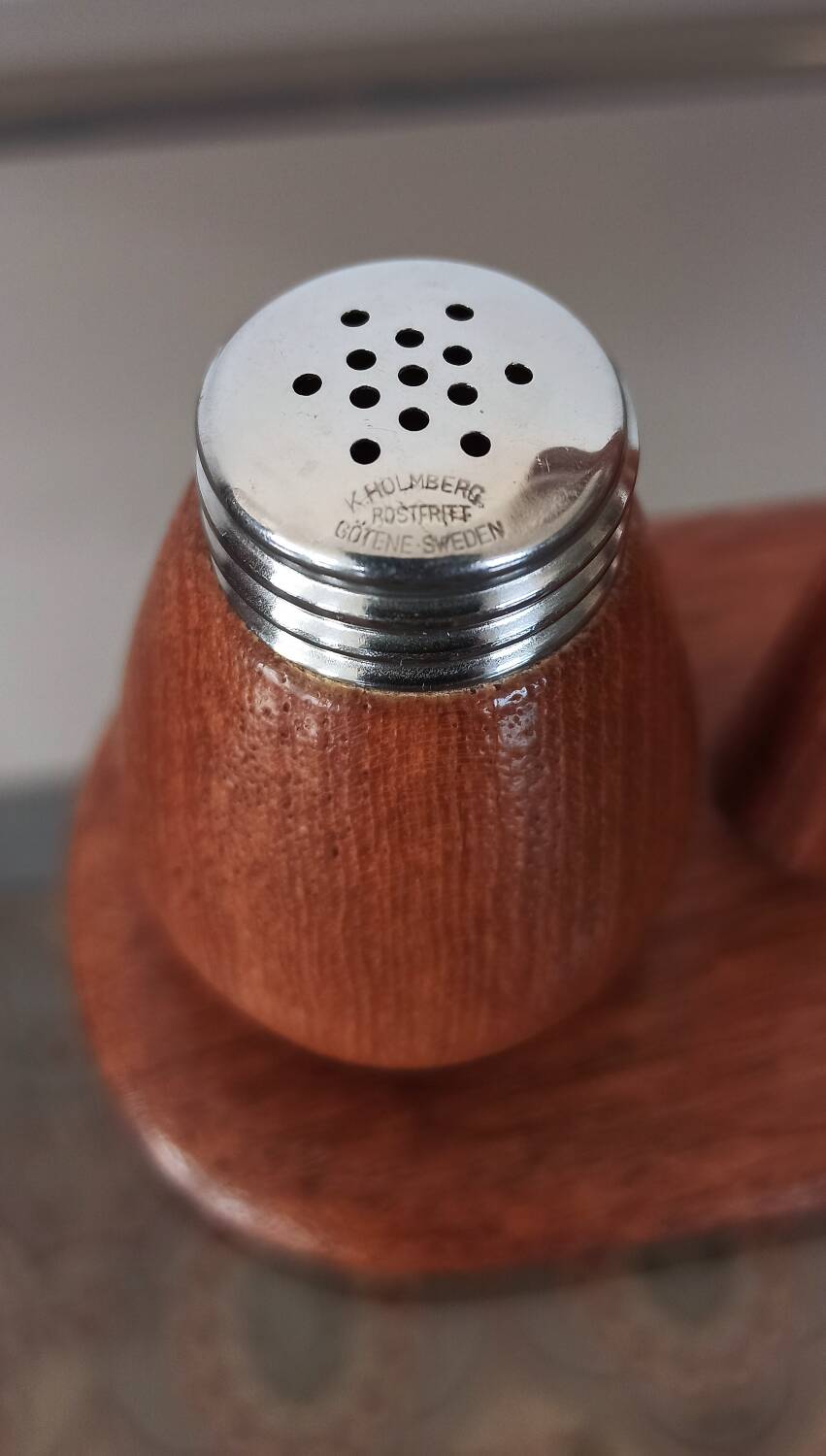 Salt and pepper duo Karl Holmberg, Sweden 1960