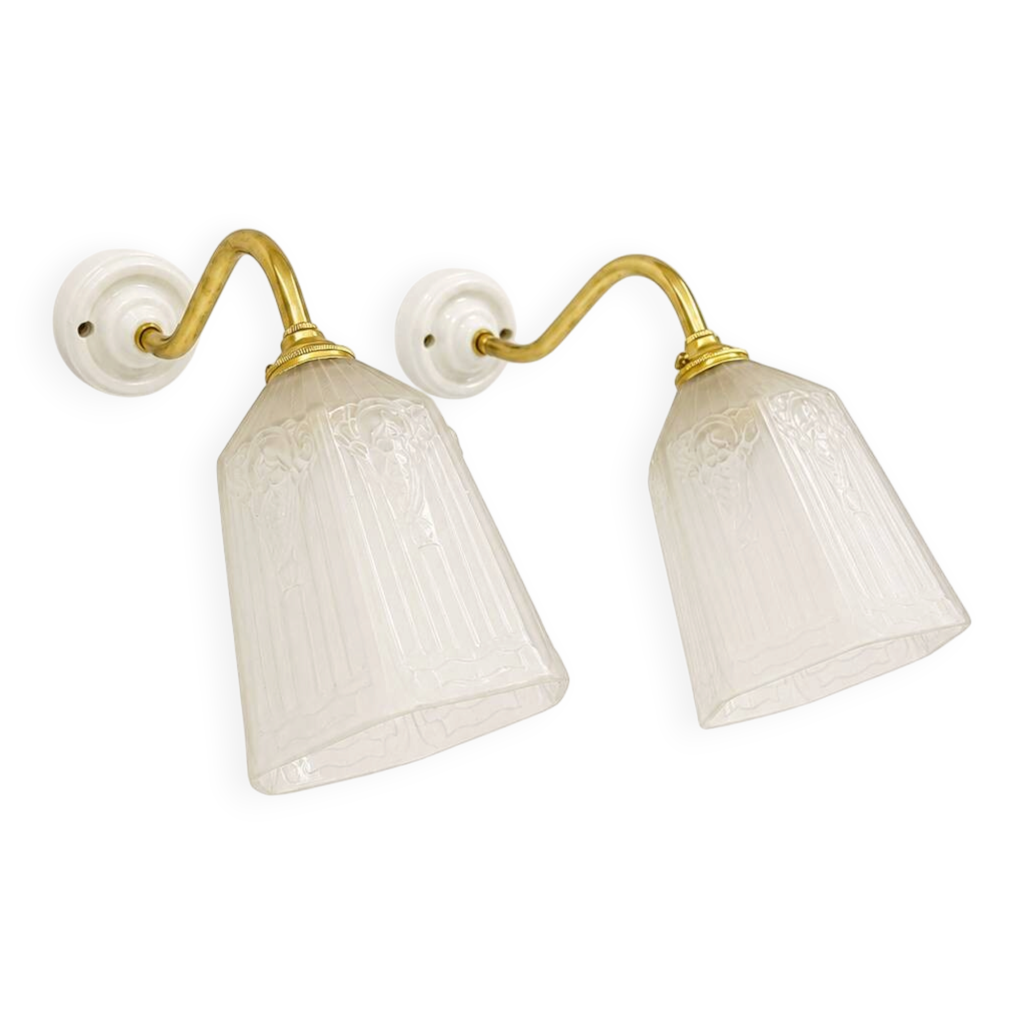 Art Deco wall lights