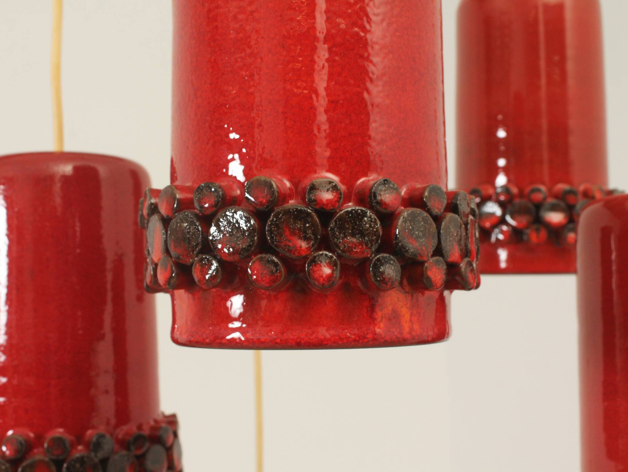 Ceralux cascade lamp by Hans Welling for Ceramano, Germany, 1960s