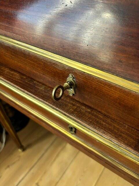 Louis XVI style cylinder desk