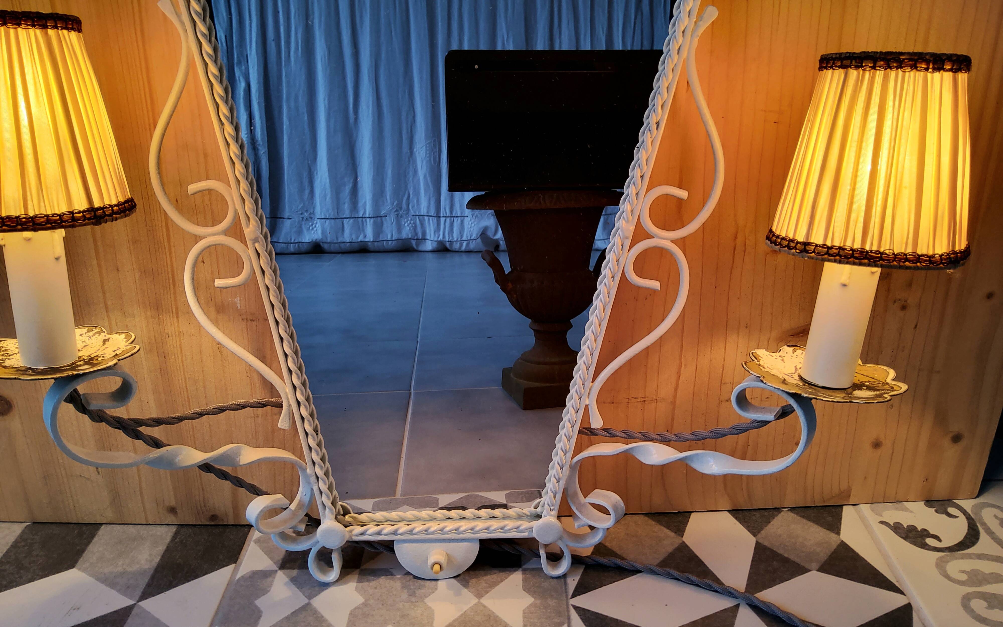 Wall-mounted mirror