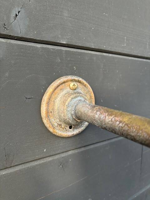 2 industrial brass wall lights - Denmark 70s-80s