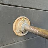 2 industrial brass wall lights - Denmark 70s-80s