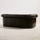 Chesterfield-style leather sofa set, set of 3