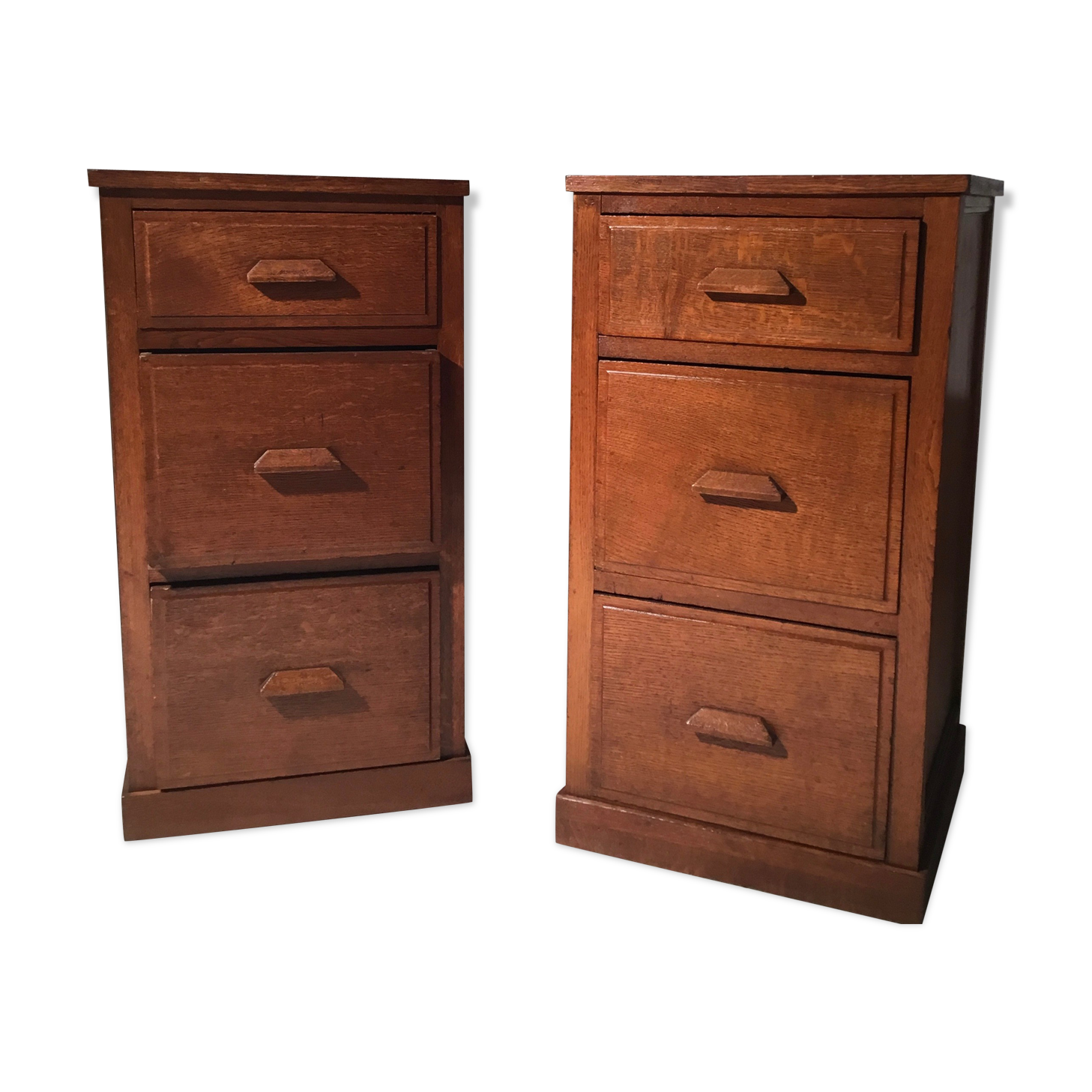 Pair of furniture with drawers