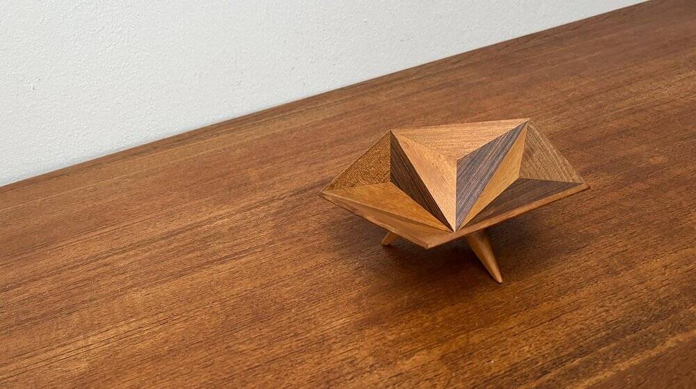 Mid-century decorative wooden tripod, 1960s