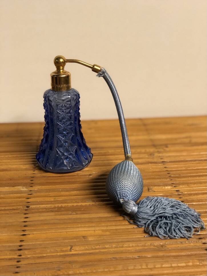Vaporisateur à parfum bleu Orset