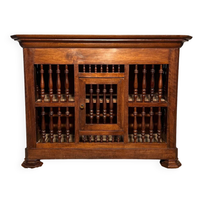 Panetière XIXem Louis Philippe en noyer, buffet, rangement