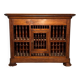 19th century Louis Philippe panetière in walnut, sideboard, storage