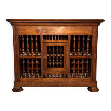 Panetière XIXem Louis Philippe en noyer, buffet, rangement