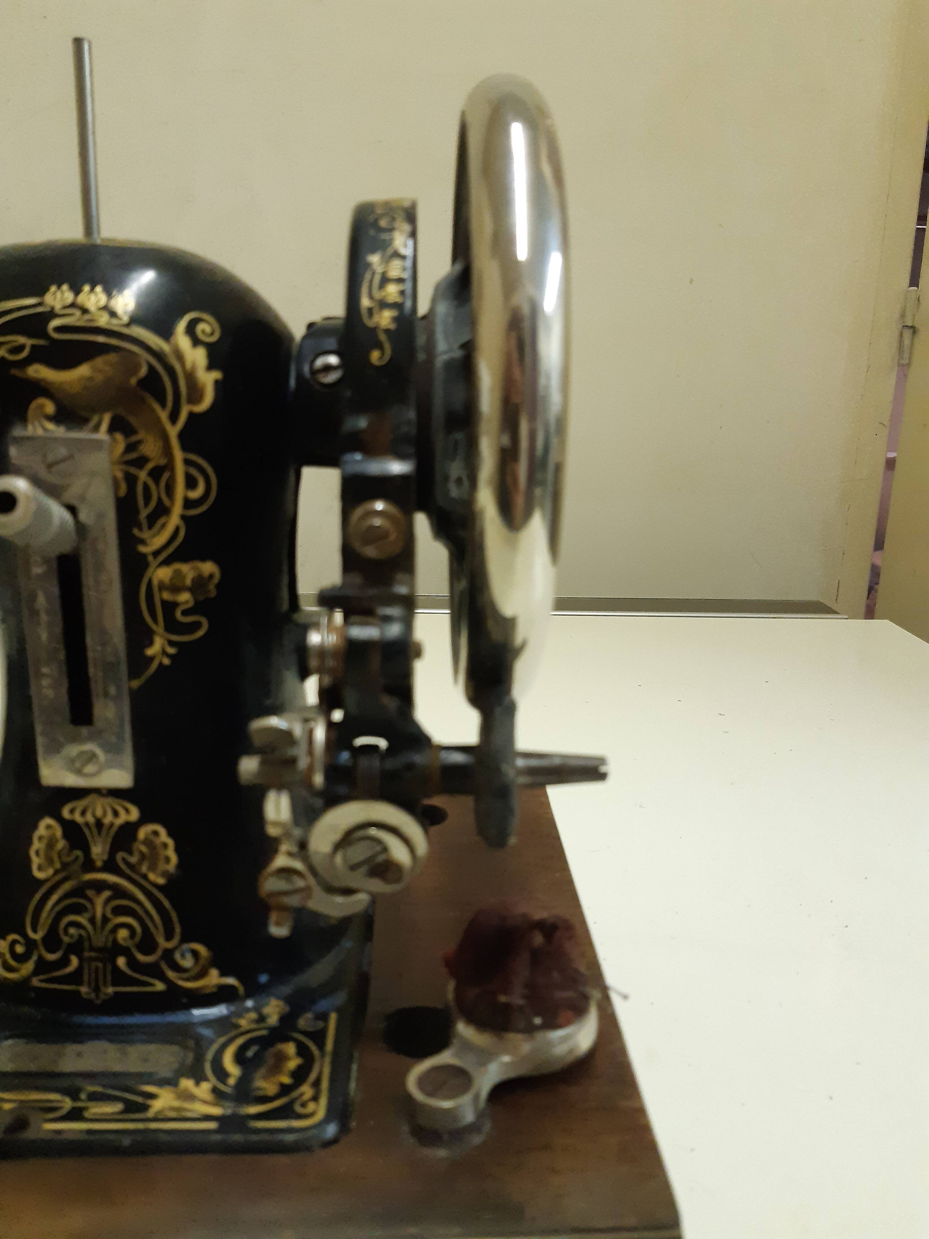Old sewing machine