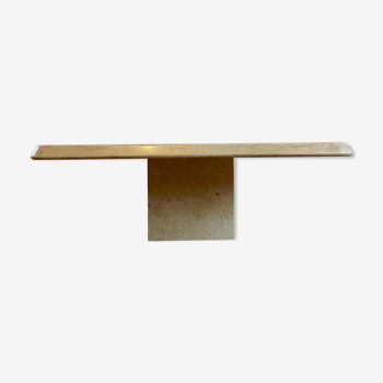 Table basse minimaliste en marbre