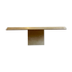 Minimalist marble coffee table