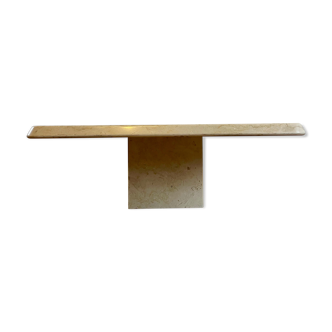 Minimalist marble coffee table