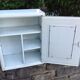 Armoire de toilette en métal blanc 1950