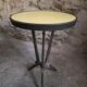 French Art Deco bistro table REX with a bakelite top, circa 1930.