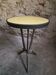 French Art Deco bistro table REX with a bakelite top, circa 1930.