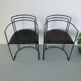 Memphis wire chairs