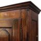 Antique panelled wardrobe from the 19th century.