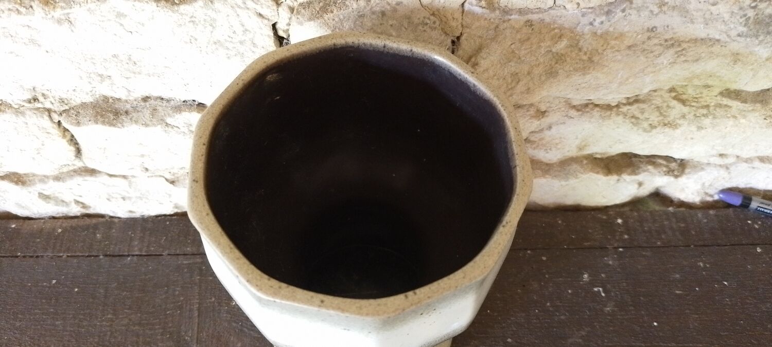 Vintage stoneware vase