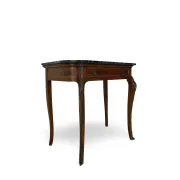 Table console avec plateau en marbre – 19e siècle