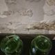 Glass candle holders