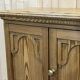 English buffet XIXth in pitch pine