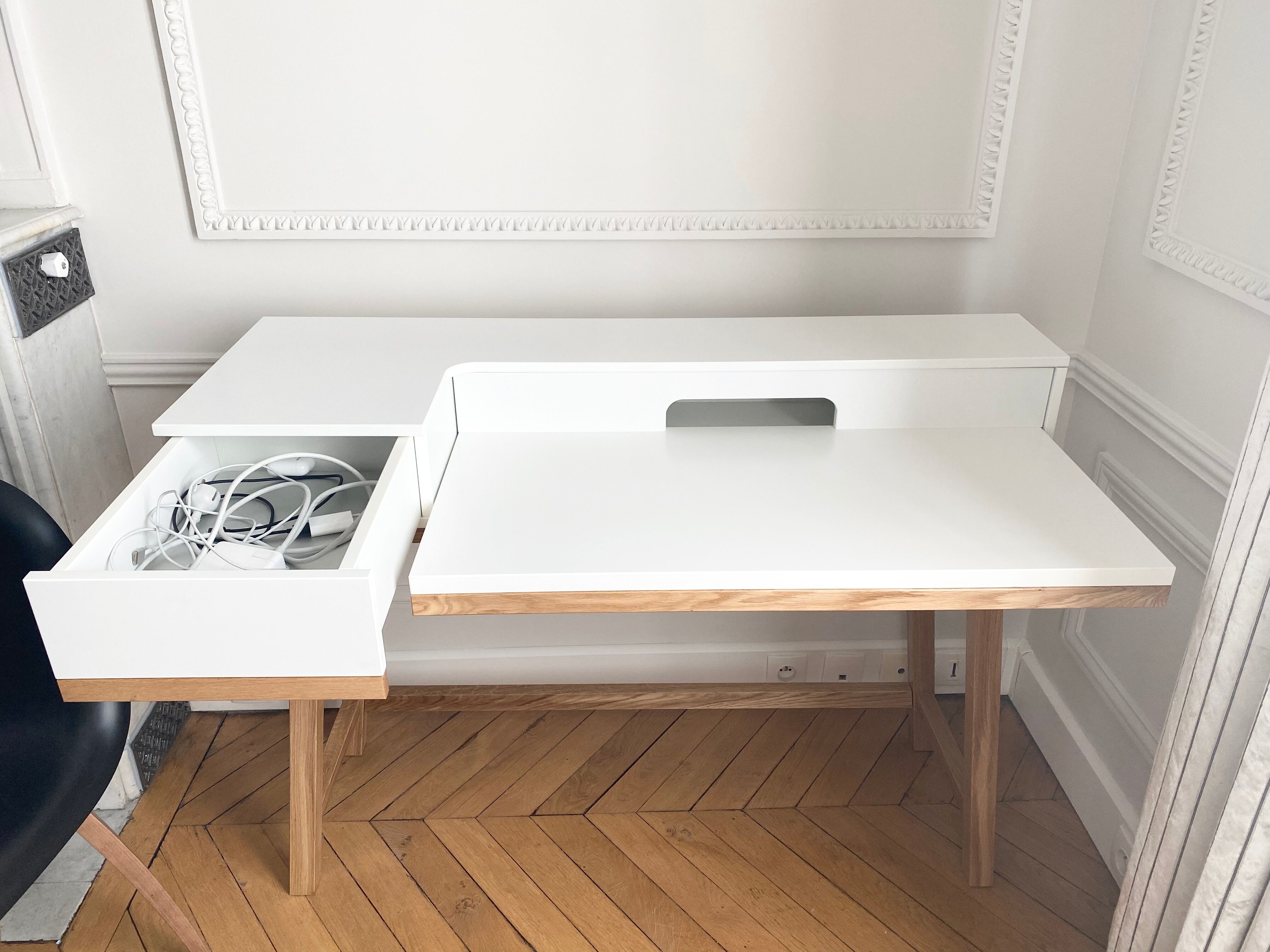 Theo's office at Habitat White and Solid Oak