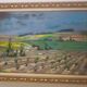 Vintage oil painting on canvas