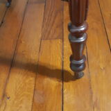 Small mahogany shuttered table