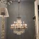Italian crystal chandelier, 1940s