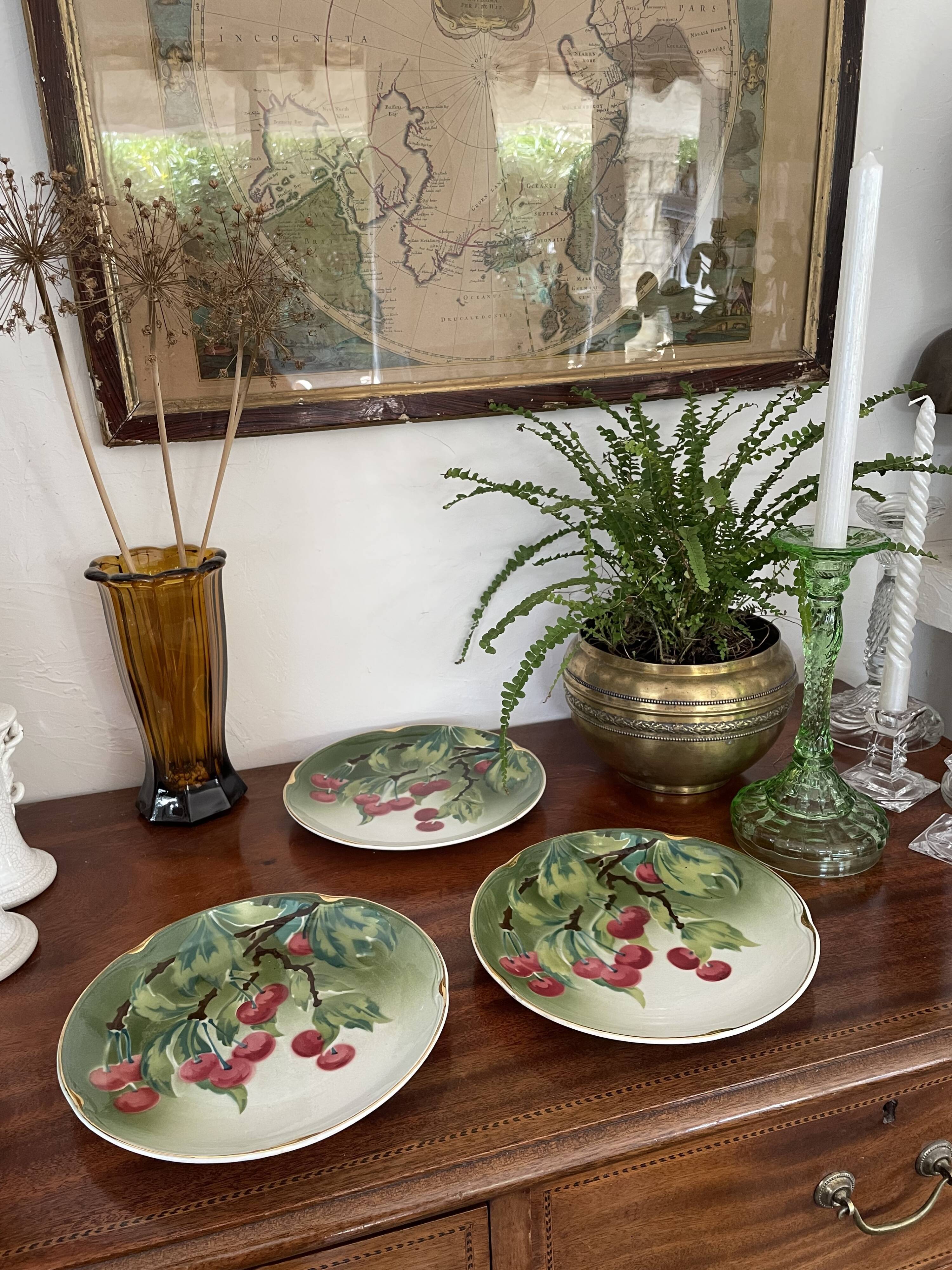 10 K&G Lunéville dessert plates