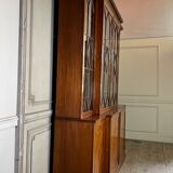 English mahogany bookcase circa 1900