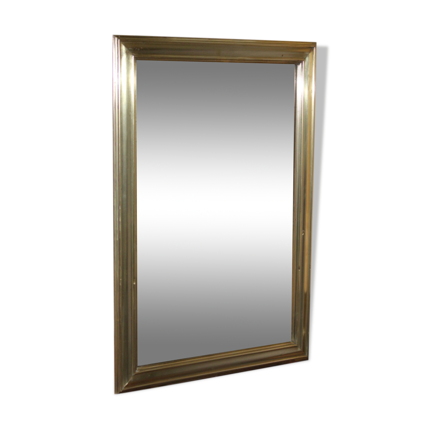 Brass bistro mirror repelled xix