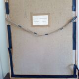 Watercolor signed, artist label on the back Valence, André Raynaud