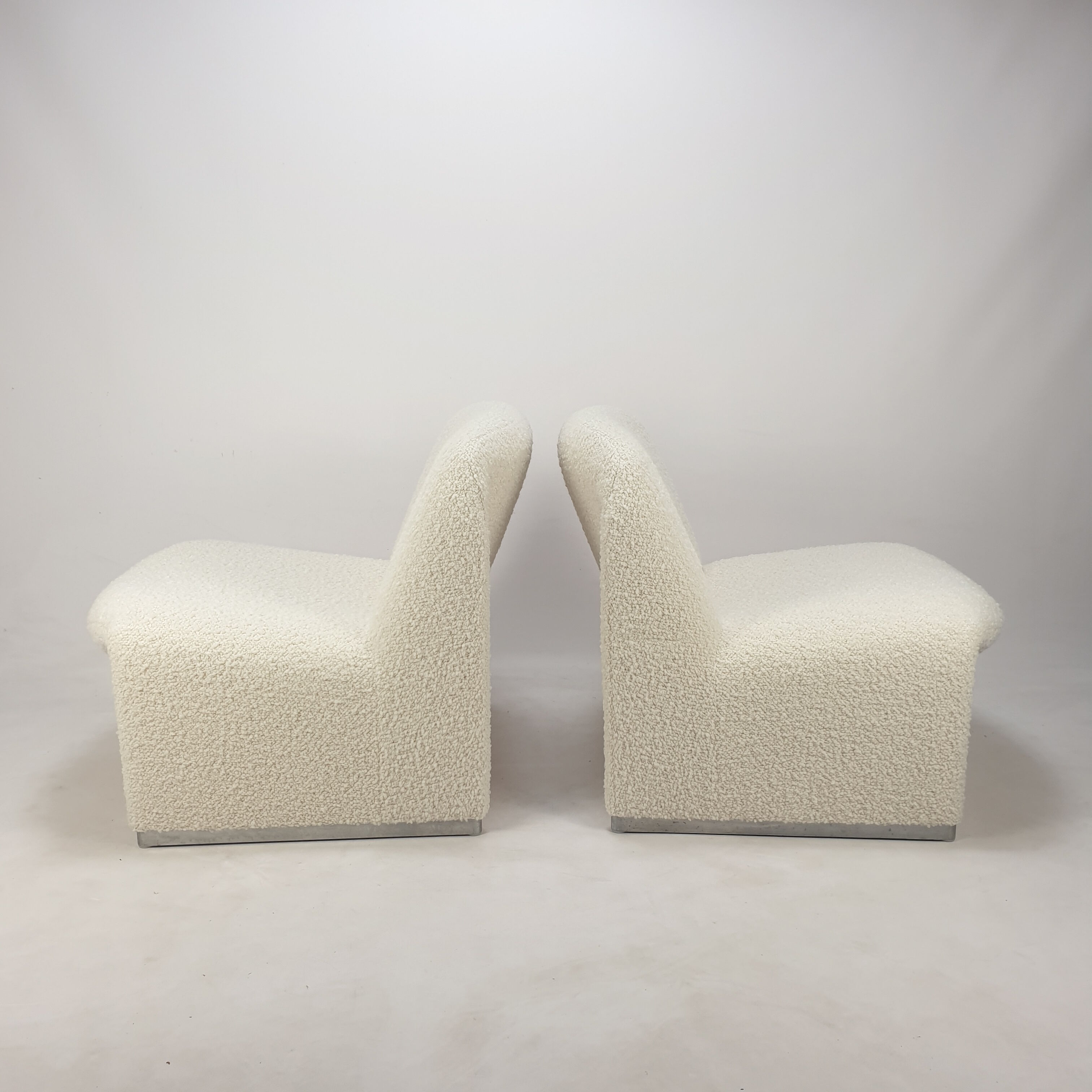 Set of 2 Alky Lounge Chairs by Giancarlo Piretti for Artifort, 1970s