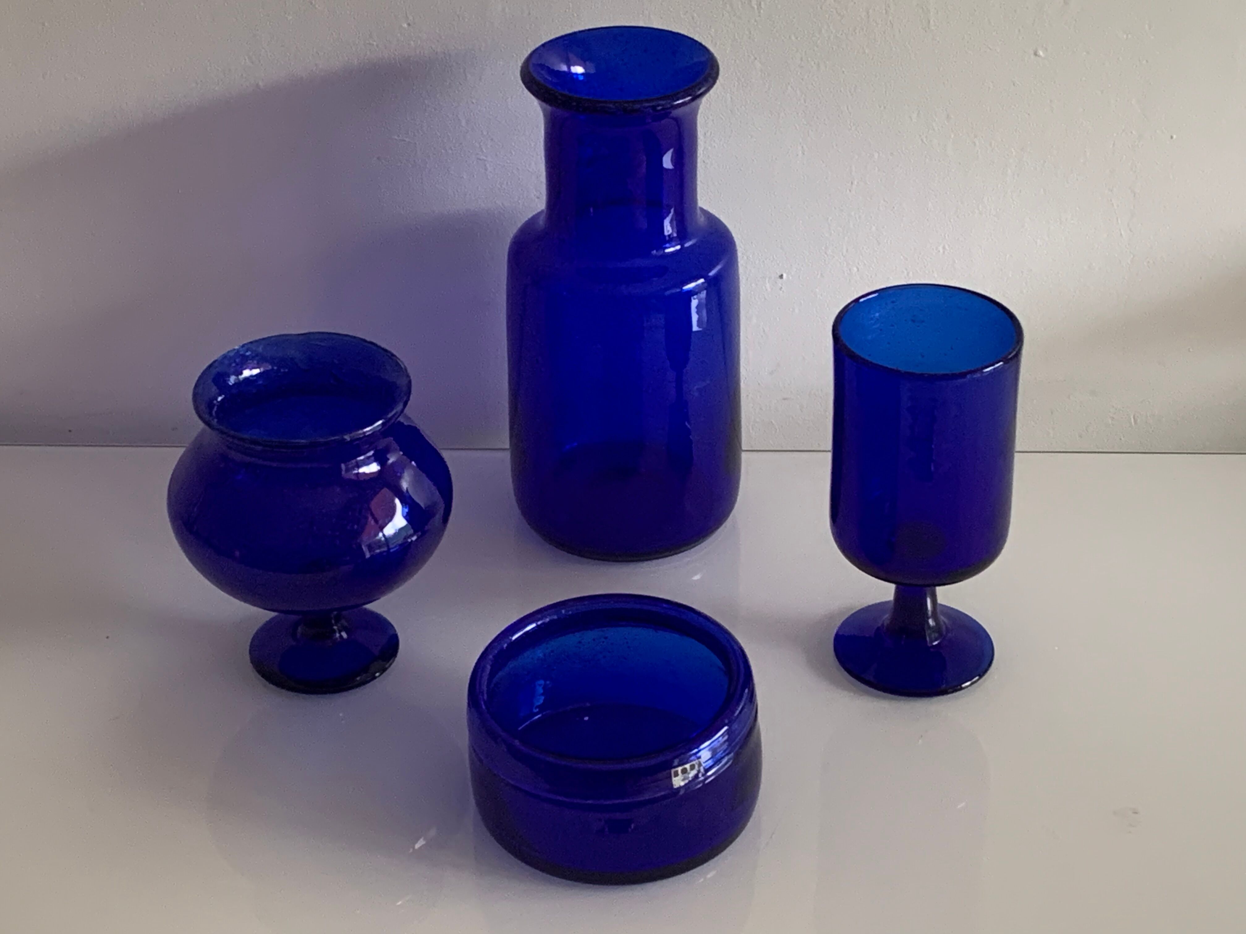 Ensemble de vases scandinaves d’erik hoglund 1960