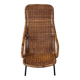 Mid-Century Wicker lounge chair by Dirk Van Sliedrecht, 1960's, Netherlands