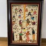 Haitian naive painting from 1975