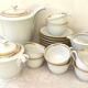 Coffee service for 10 people in Limoges porcelain
